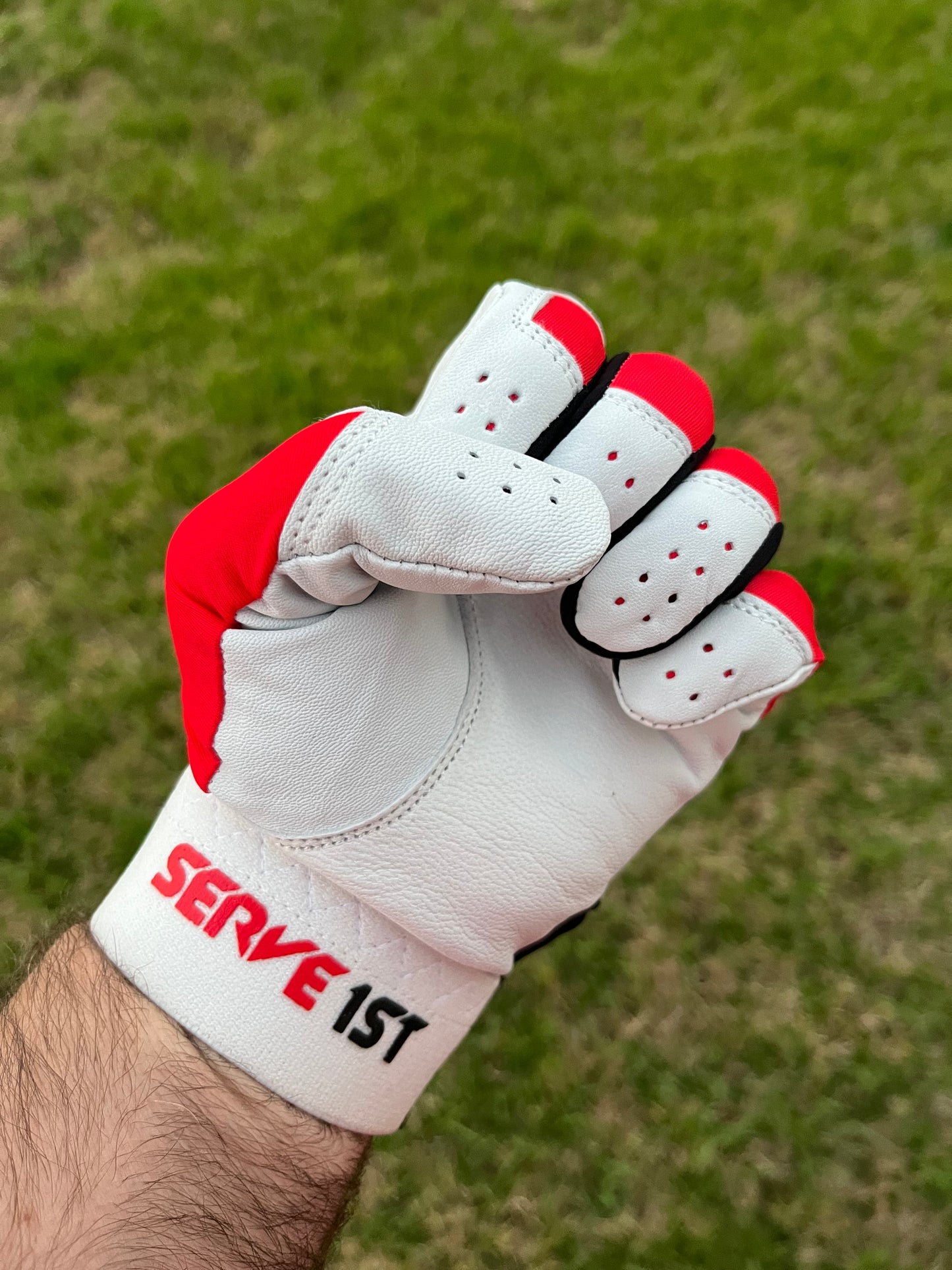 S1 Batting Gloves - Red/Black