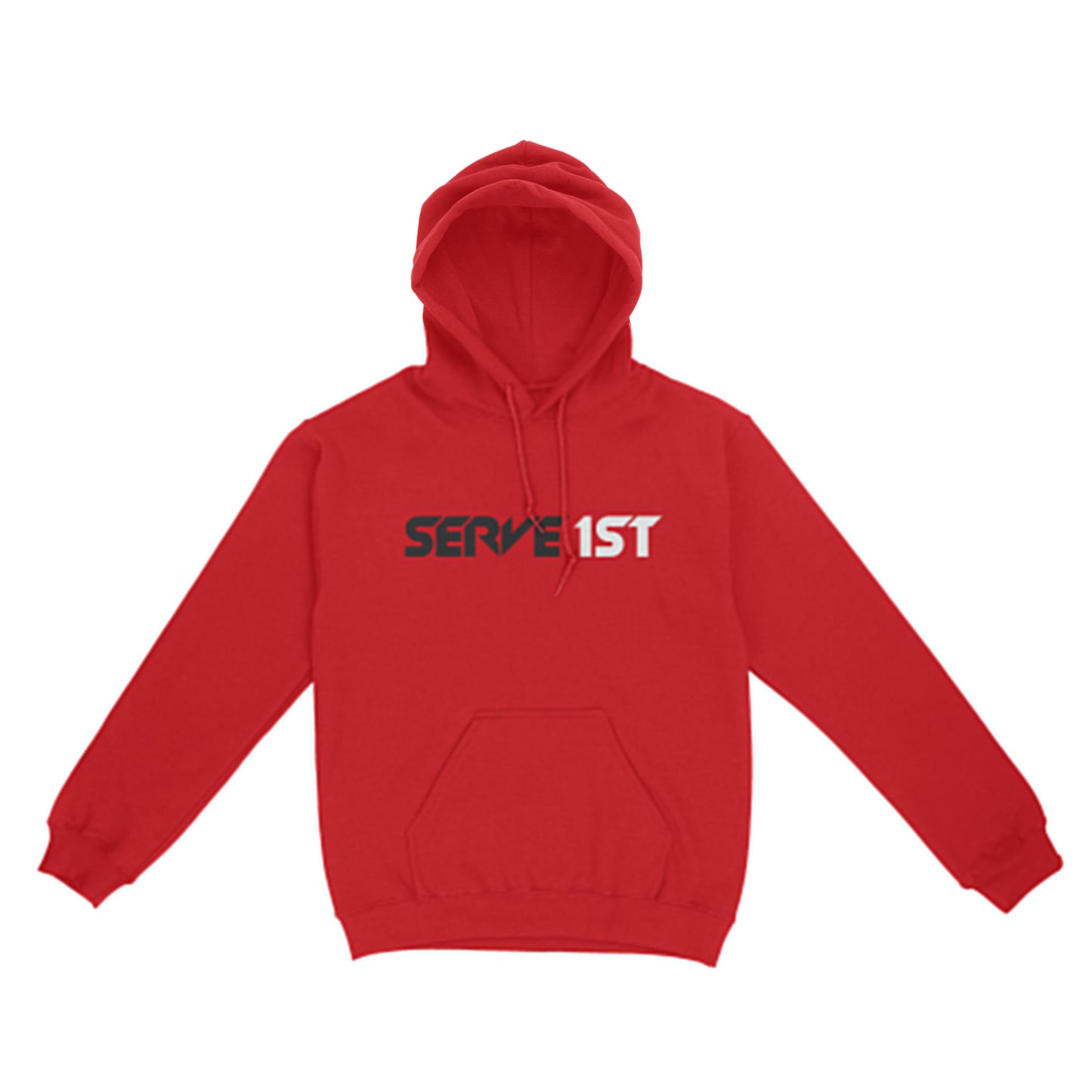 Serve 1st Hoodie - Red