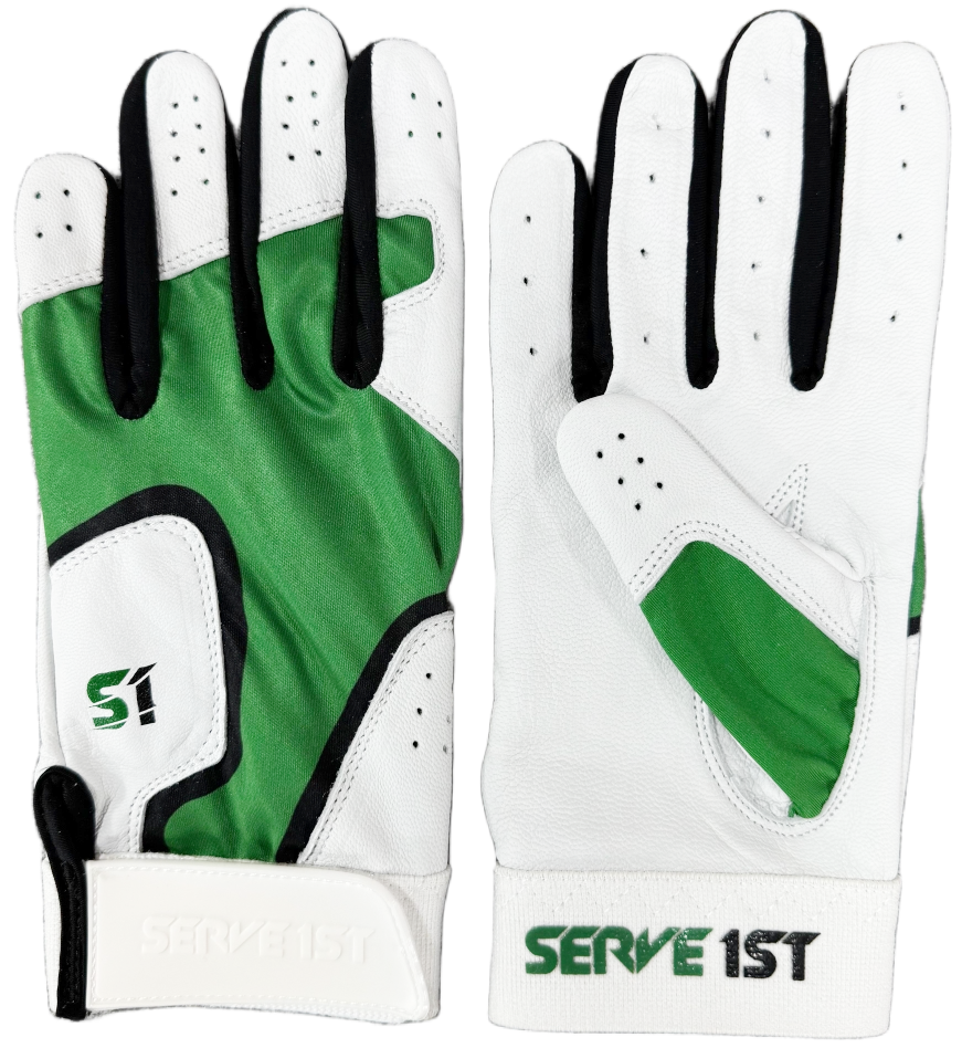 S1 Pro Batting Gloves - Green/Black