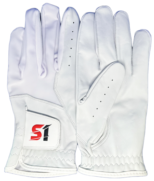 S1 Apex Men's Golf Glove - White