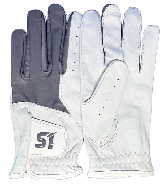 S1 Apex Men's Golf Glove - Gray/White